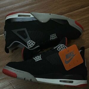 Jordan 4 Bred Size 9.5